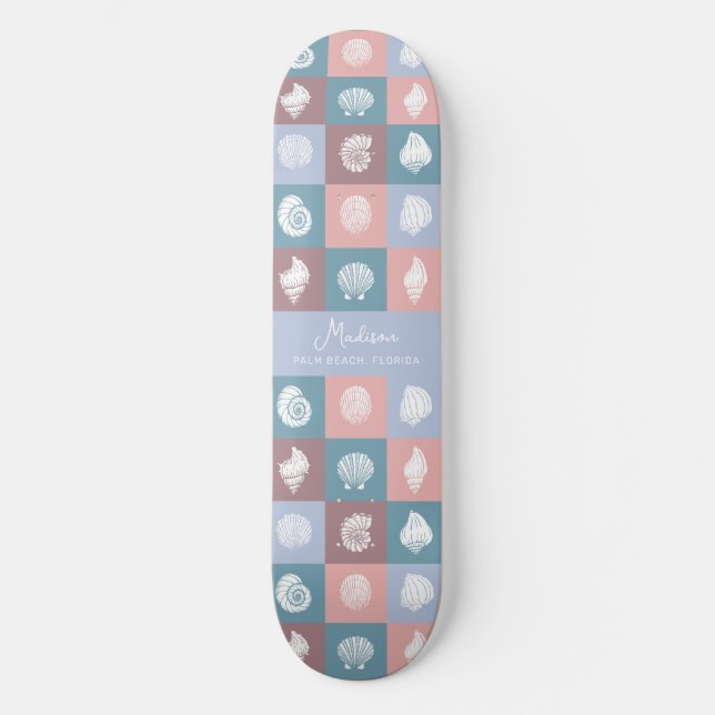 Individuelle Name & Lage - Muster Skateboard (Vorderseite)