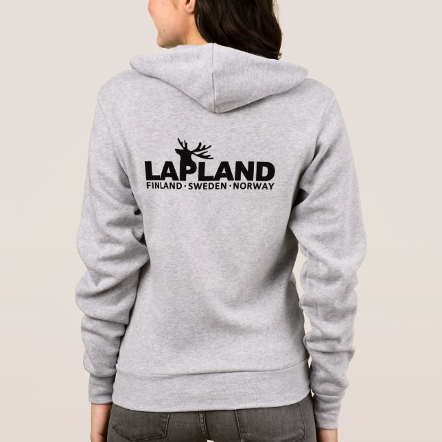 INDIVIDUELLE NAME LAPLAND HOODIE (Rückseite)