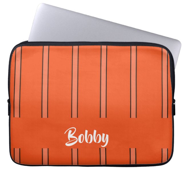 Individuelle Name Laptopschutzhülle (Vorderseite)