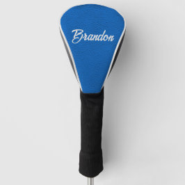 Individuelle Name-Leder Golf Headcover