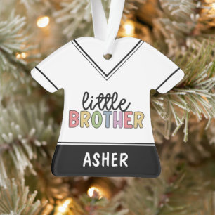 Individuelle Name Little Brother Niedlich Personal Ornament