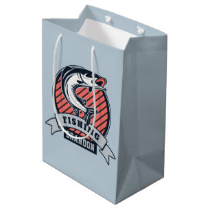 Individuelle Name-Logo-Geschenktaschen Mittlere Geschenktüte
