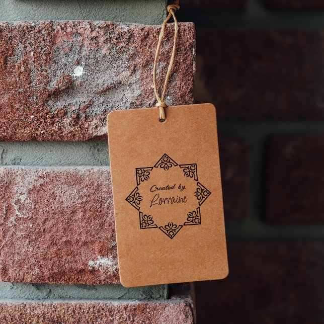 Individuelle Name-Logo Gummistempel (Von Creator hochgeladen)