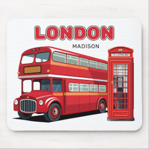 Individuelle Name London England Mousepad