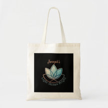 Individuelle Name Lotus Tote Beutel - [NAME] Shine