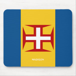 Individuelle Name Madeira Flag Mousepad