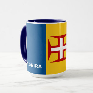 Individuelle Name Madeira Flag Tasse