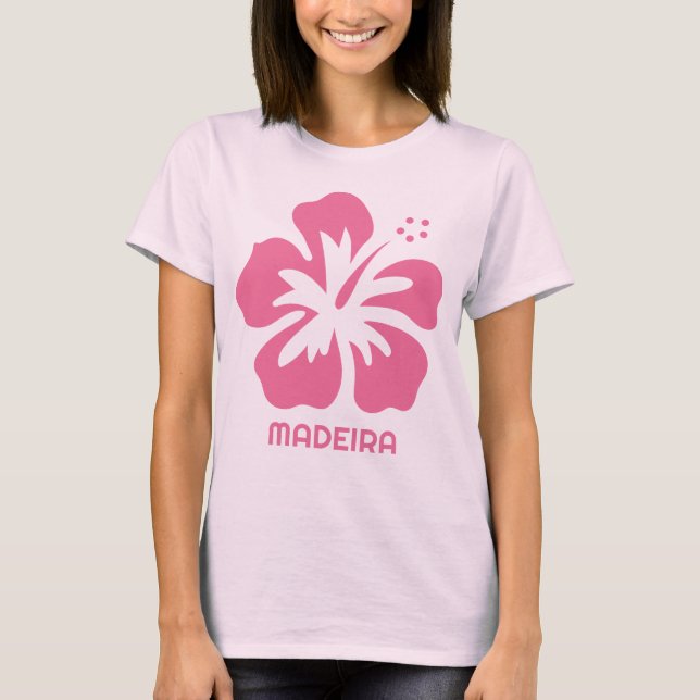 Individuelle Name Madeira (oder IHRER Text) T-Shirt (Vorderseite)