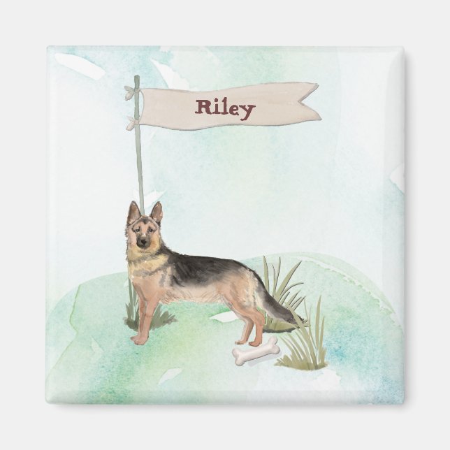 Individuelle Name Magnet (Vorne)