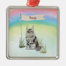 Individuelle Name Maine Coon Cat Pet