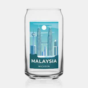 Individuelle Name MALAYSIA Dosenglas