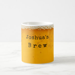 Individuelle Name/Mans Beer Bar Brew Kaffeetasse