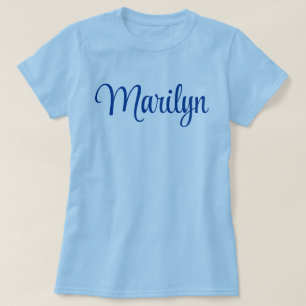 Individuelle Name Marilyn Basic T - Shirt