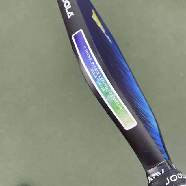 Individuelle Name-Markierung ICE für Pickleball-Pa Aufkleber (Von Creator hochgeladen)