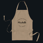 Individuelle Name Master Baker im Jahr etabliert Schürze<br><div class="desc">Whisk in der Süße des Talents mit dem Individuelle Name Master Baker etablierte Jahr Erwachsene Schürze! Entspannen Sie mit dieser personalisierten, schicken und außergewöhnlich einzigartigen Master Baker Schürze in Ihrer Küche. Diese Schürze wurde entwickelt, um den Süßwarenkünstler in Ihrer Zuhause inspirieren und zu erkennen. Sie ist die perfekte Mischung aus...</div>