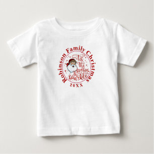 Individuelle Name Matching Family Weihnachten Weih Baby T-shirt