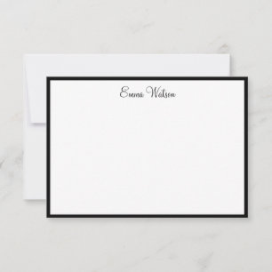 Individuelle Name-Merkkarte Mitteilungskarte