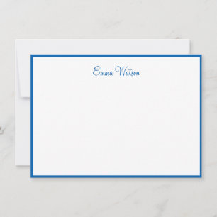 Individuelle Name-Merkkarte Mitteilungskarte