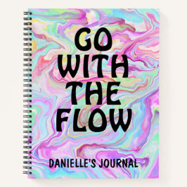 Individuelle Name mit dem Flow Journal Notizbuch