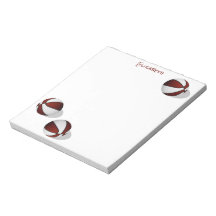 individuelle Name mit drei weißen Basketballkörben