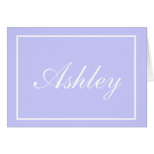 Individuelle Name-Mitteilungskarten