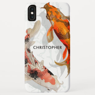 Individuelle Name  Modern Japanischer Koi Fisch Case-Mate iPhone Hülle