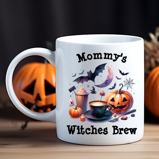 Individuelle Name Mommy's Hexen brauen sonniges Ha Kaffeetasse (Von Creator hochgeladen)
