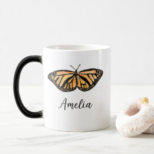 Individuelle Name Monarch Butterfly Malinsekt Verwandlungstasse