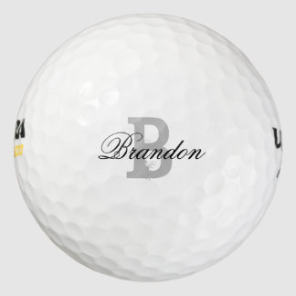 Individuelle Name-Monogramm-Golfbälle für Damen un Golfball