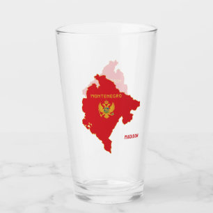 Individuelle Name Montenegro Glas