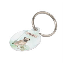 Individuelle Name Mops Haustier