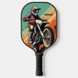 Individuelle Name Motocross Pickleball Schläger