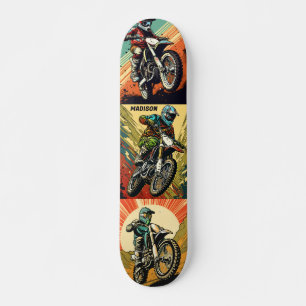 Individuelle Name Motocross Skateboard