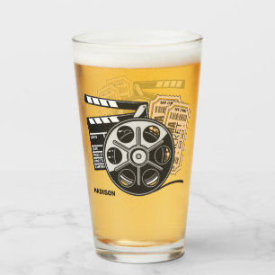 Individuelle Name Movie Glas