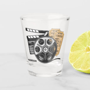 Individuelle Name Movie Schnapsglas