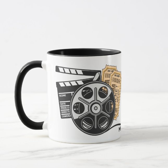 Individuelle Name Movie Tasse (Links)