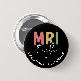 Individuelle Name MRI Tech | Geschenke von MRT-Tec Button