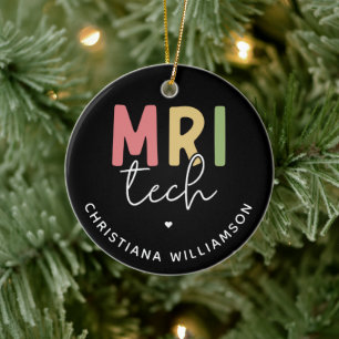 Individuelle Name MRI Tech   Geschenke von MRT-Tec Keramik Ornament