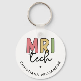 Individuelle Name MRI Tech | Geschenke von MRT-Tec Schlüsselanhänger