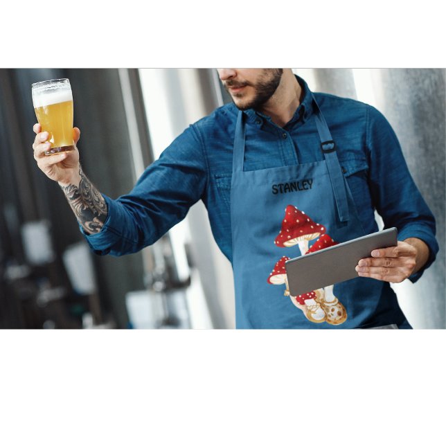 Individuelle Name Mushroom Schürze (Von Creator hochgeladen)