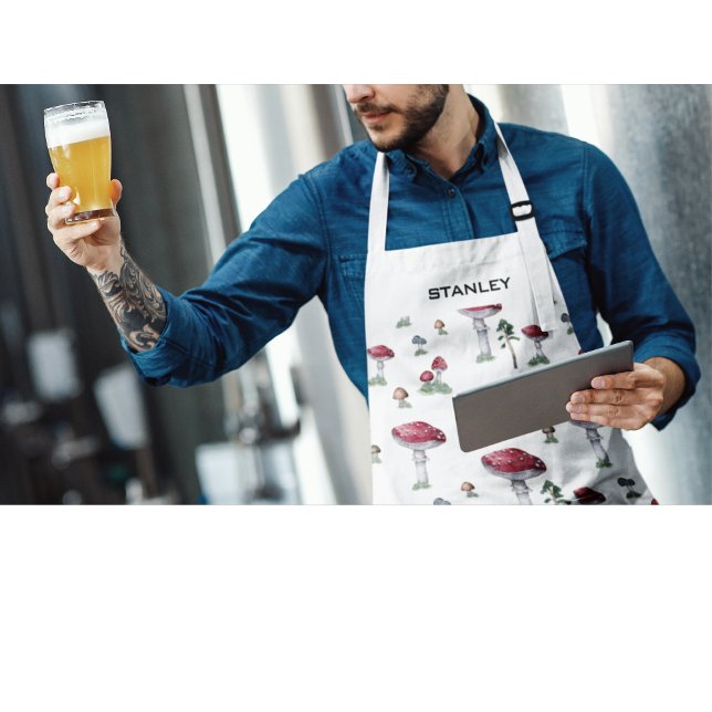 Individuelle Name Mushroom Schürze (Von Creator hochgeladen)