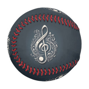 Individuelle Name Musical Clef Hinweis Baseball