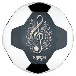 Individuelle Name Musical Clef Hinweis Fußball