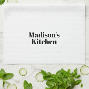 individuelle Name Mutter Geburtstagsgeschenk Geschirrtuch