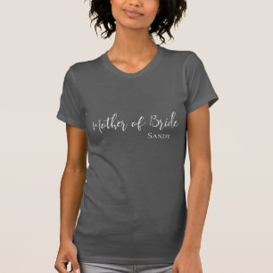 Individuelle Name Mutter von Bride T - Shirt