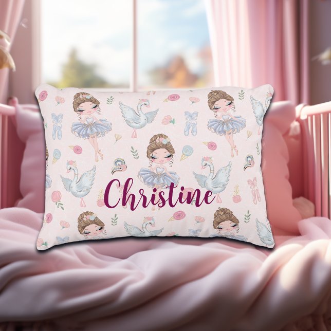 Individuelle Name My Sweet Ballerina Dekokissen (Von Creator hochgeladen)