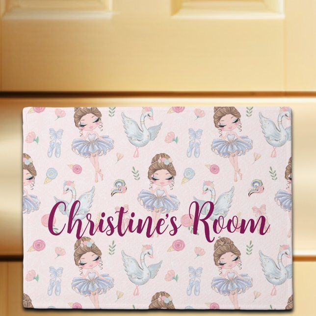 Individuelle Name My Sweet Ballerina Fußmatte (Von Creator hochgeladen)