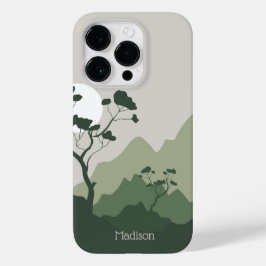 Individuelle Name Nature Illustration Case-Mate iPhone 14 Pro Hülle