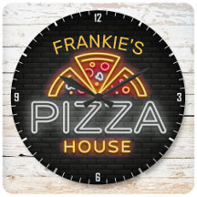 Individuelle Name Neon Italienisches Pizzeria Pizz