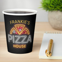 Individuelle Name Neon Italienisches Pizzeria Pizz